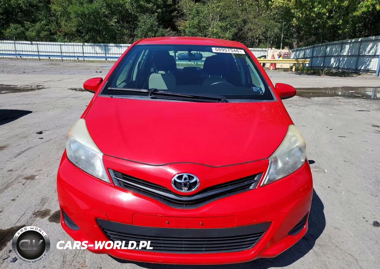 2012 Toyota Yaris 5-Door Le VIN:JTDKTUD38CD529365 - 5