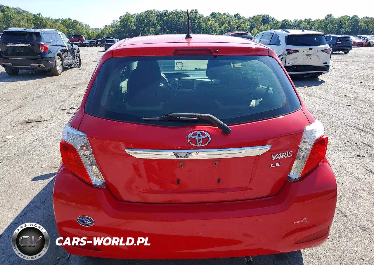 2012 Toyota Yaris 5-Door Le VIN:JTDKTUD38CD529365 - 6