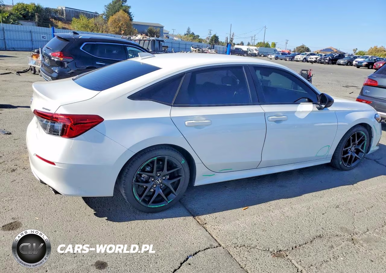 2022 Honda Civic Sport VIN:2HGFE2F59NH573784 - 3