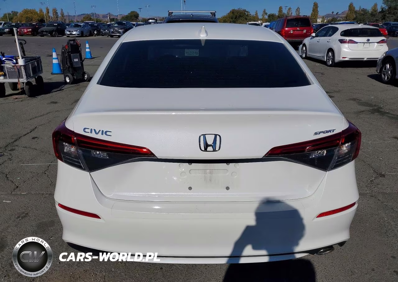 2022 Honda Civic Sport VIN:2HGFE2F59NH573784 - 6