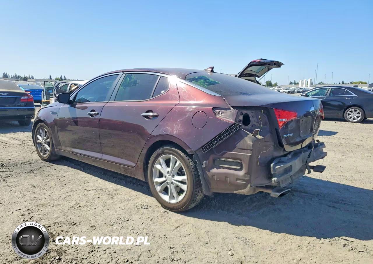 2013 Kia Optima Lx VIN:5XXGM4A75DG206683 - 2