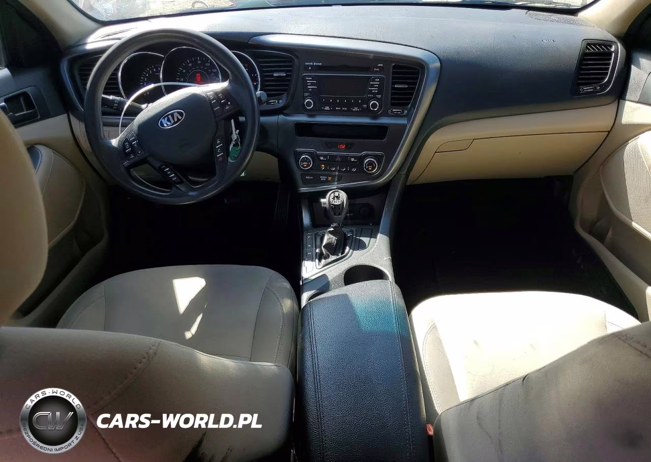 2013 Kia Optima Lx VIN:5XXGM4A75DG206683 - 8