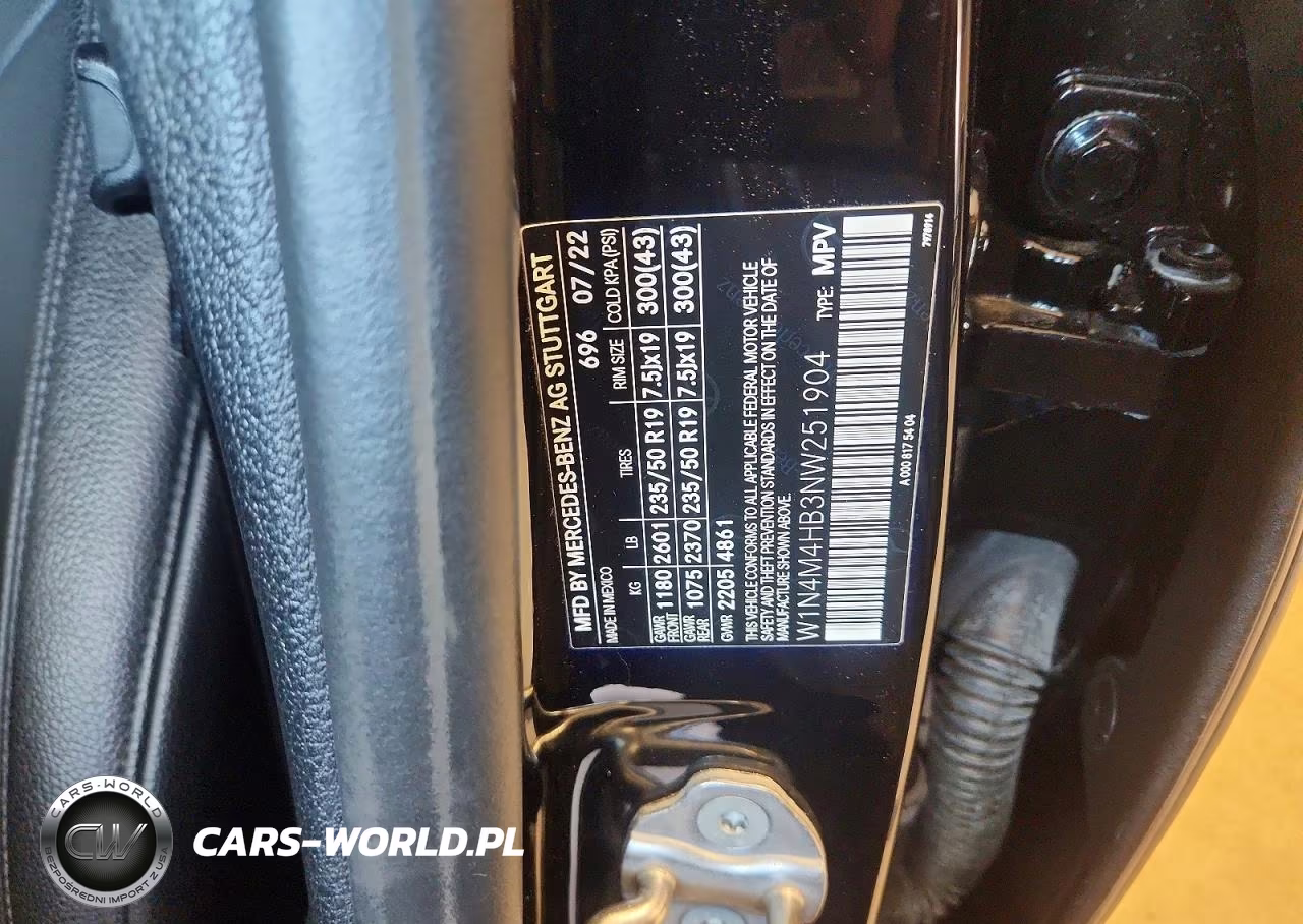 2022 Mercedes-Benz Glb 250 4Matic VIN:W1N4M4HB3NW251904 - 13