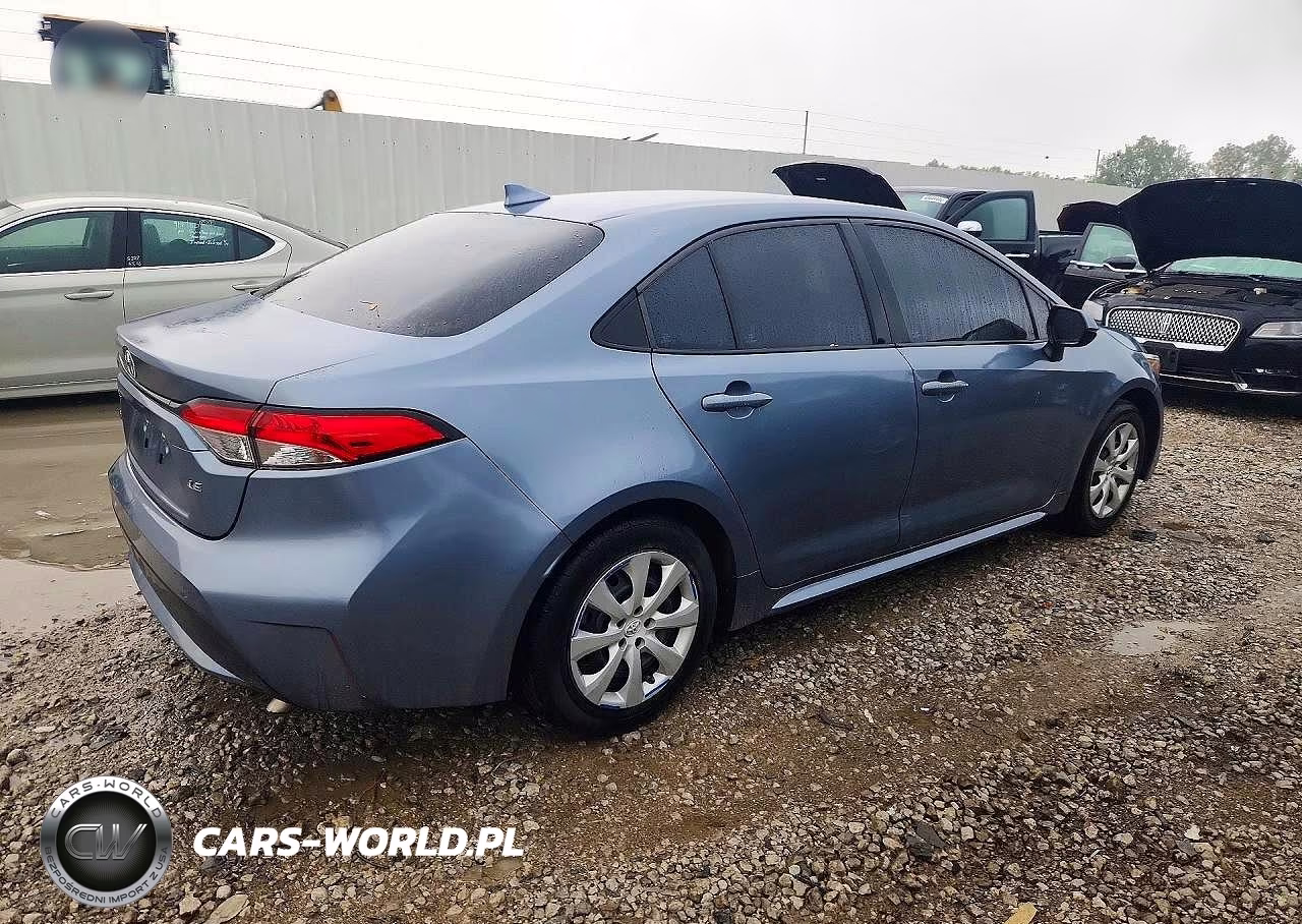 2022 Toyota Corolla Le VIN:5YFEPMAE7NP324790 - 3