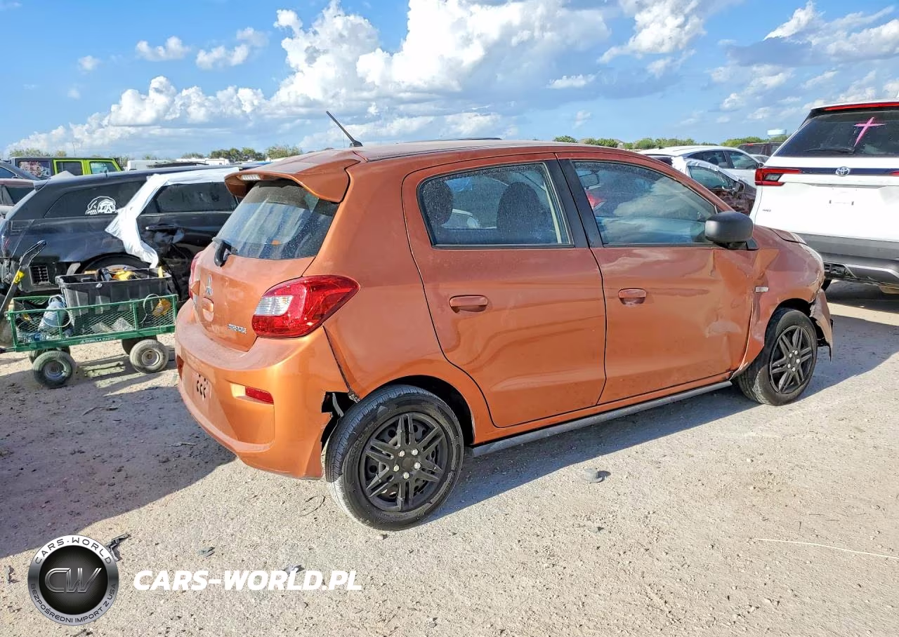 2019 Mitsubishi Mirage Es VIN:ML32A3HJ0KH014685 - 3