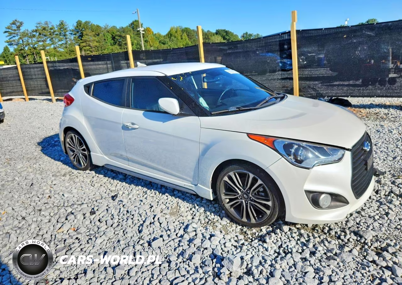 2016 Hyundai Veloster Turbo VIN:KMHTC6AE5GU275377 - 4