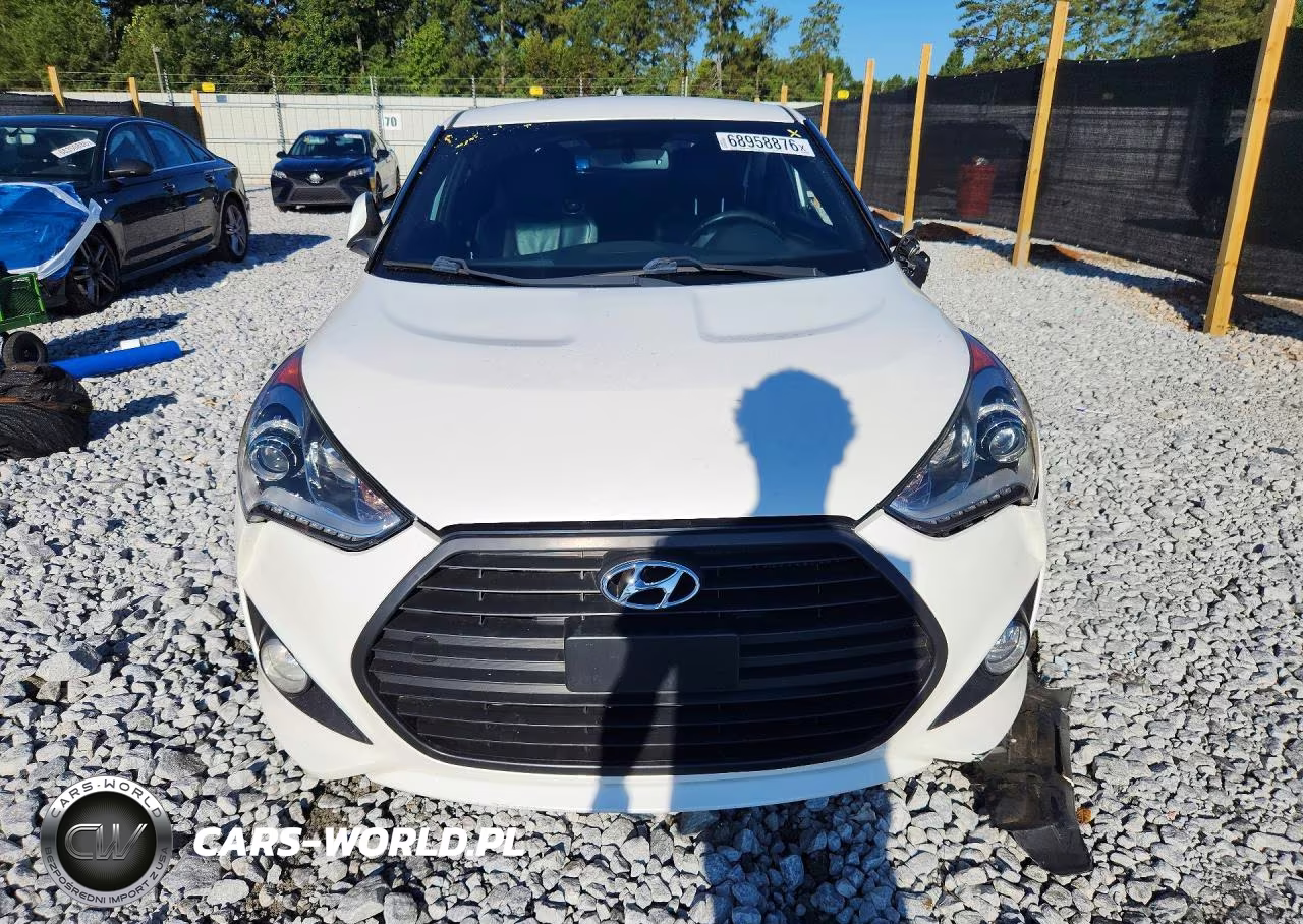 2016 Hyundai Veloster Turbo VIN:KMHTC6AE5GU275377 - 5