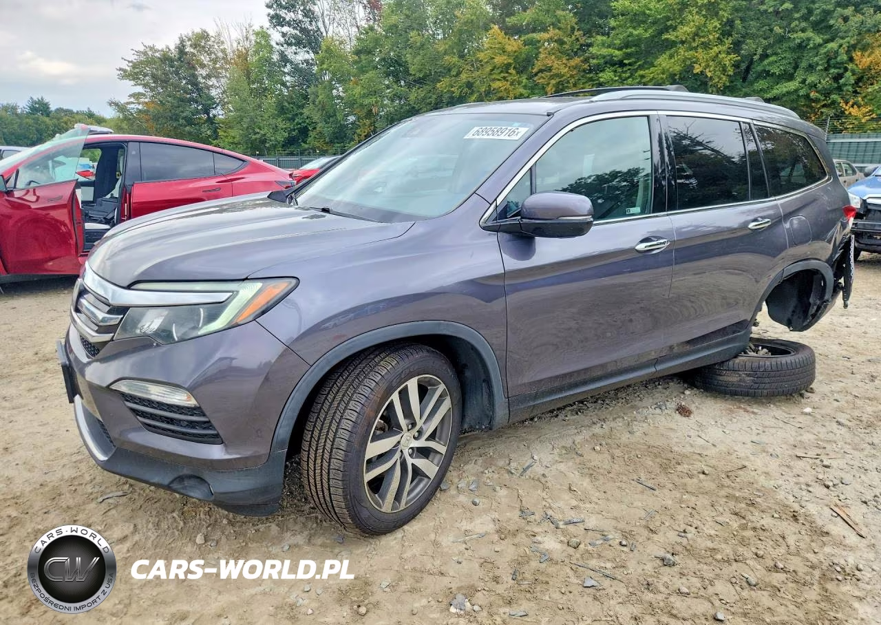 2018 Honda Pilot Elite VIN:5FNYF6H01JB021029 - 1