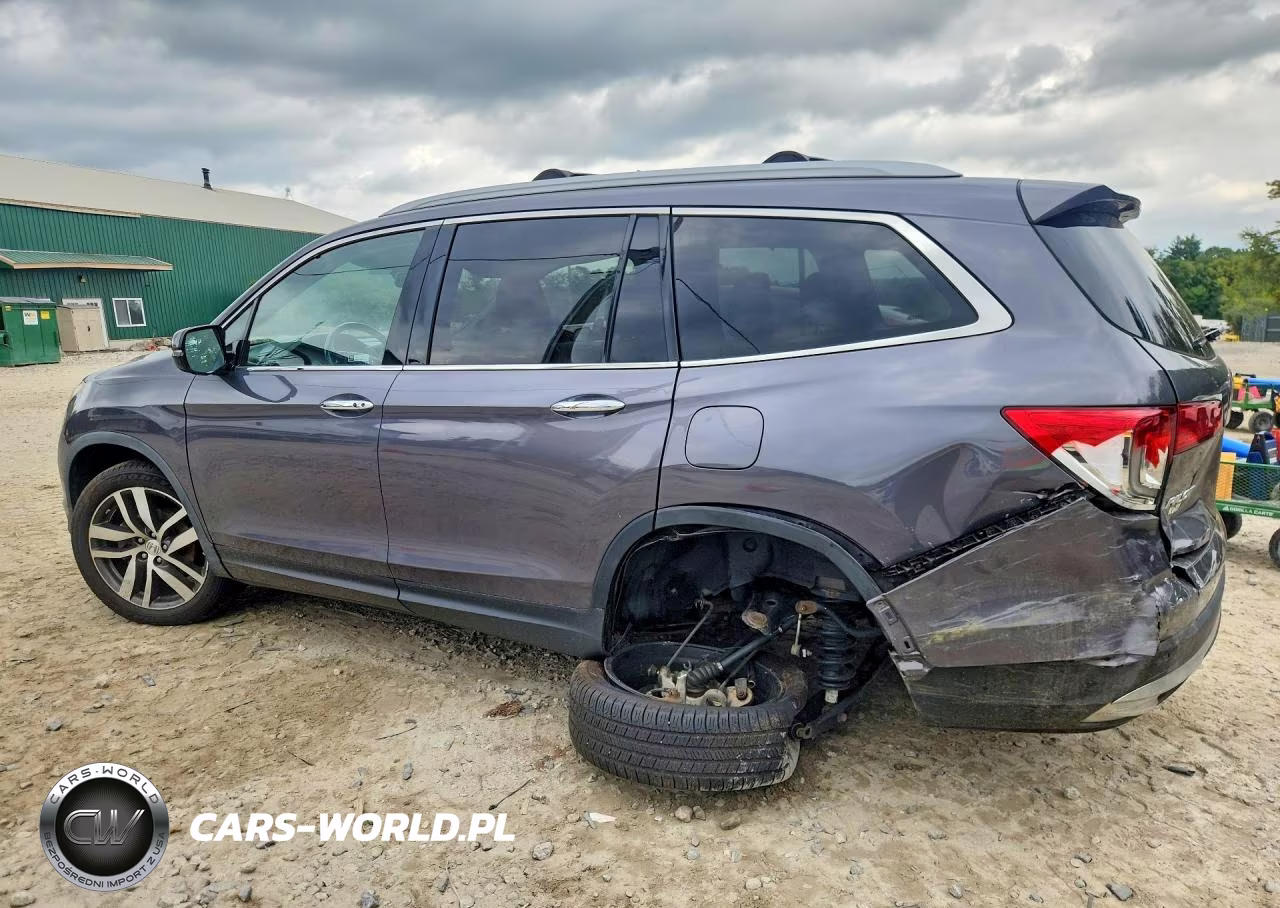 2018 Honda Pilot Elite VIN:5FNYF6H01JB021029 - 2