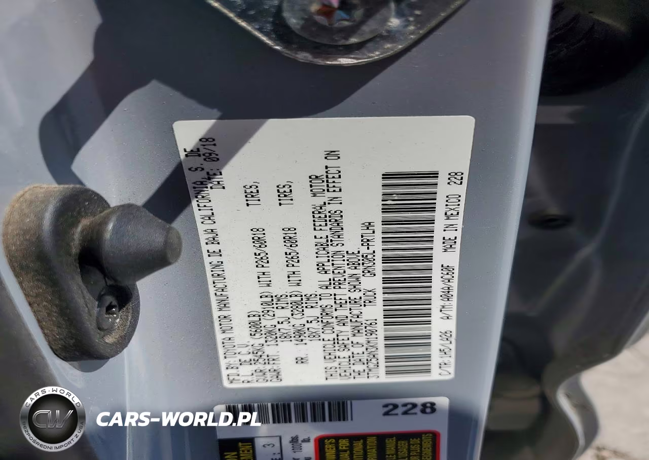 2019 Toyota Tacoma Limited VIN:3TMGZ5AN3KM190761 - 13