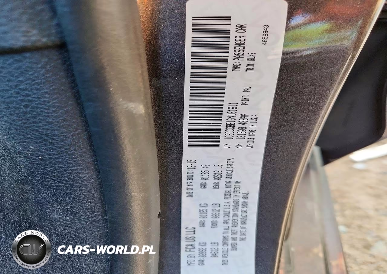 2016 Chrysler 200 S VIN:1C3CCCBB1GN161611 - 12