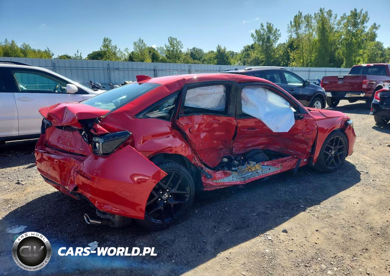 2025 Honda Civic Sport VIN:2HGFE2F52SH591765 - 3