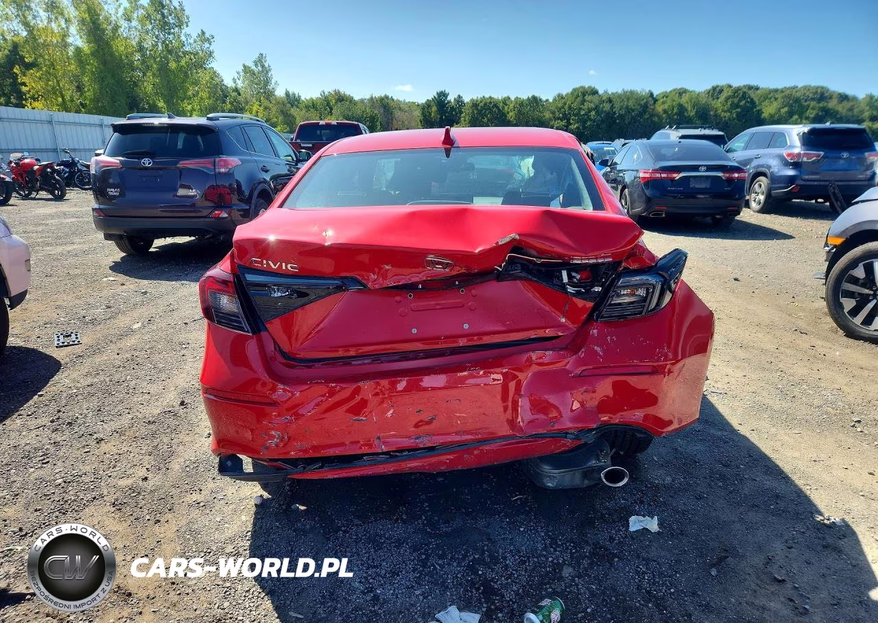 2025 Honda Civic Sport VIN:2HGFE2F52SH591765 - 6