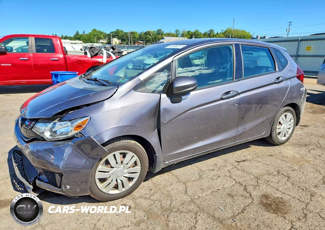 2015 Honda Fit Lx VIN:3HGGK5H5XFM767254 - 1