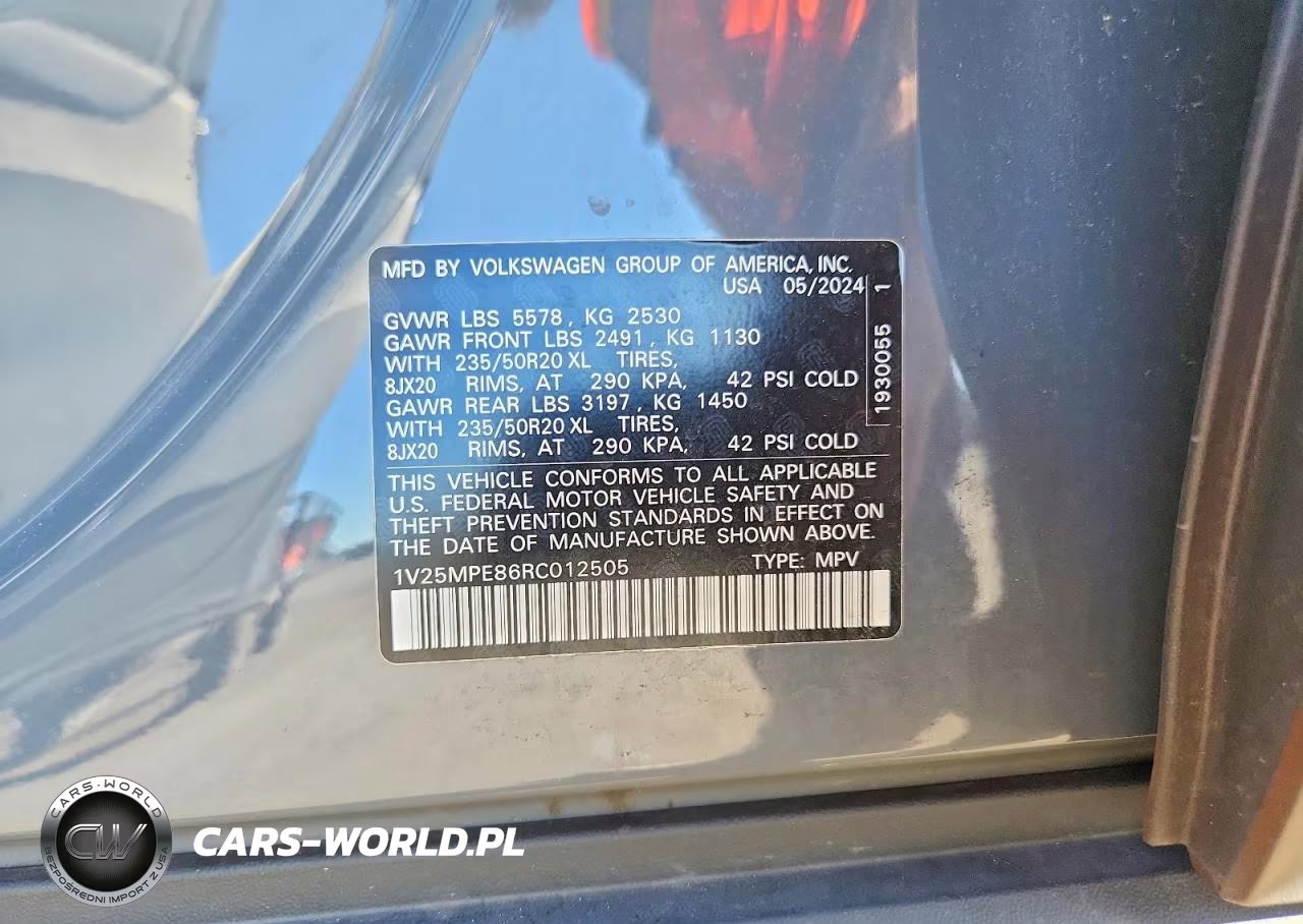 2024 Volkswagen Id.4 S VIN:1V25MPE86RC012505 - 13