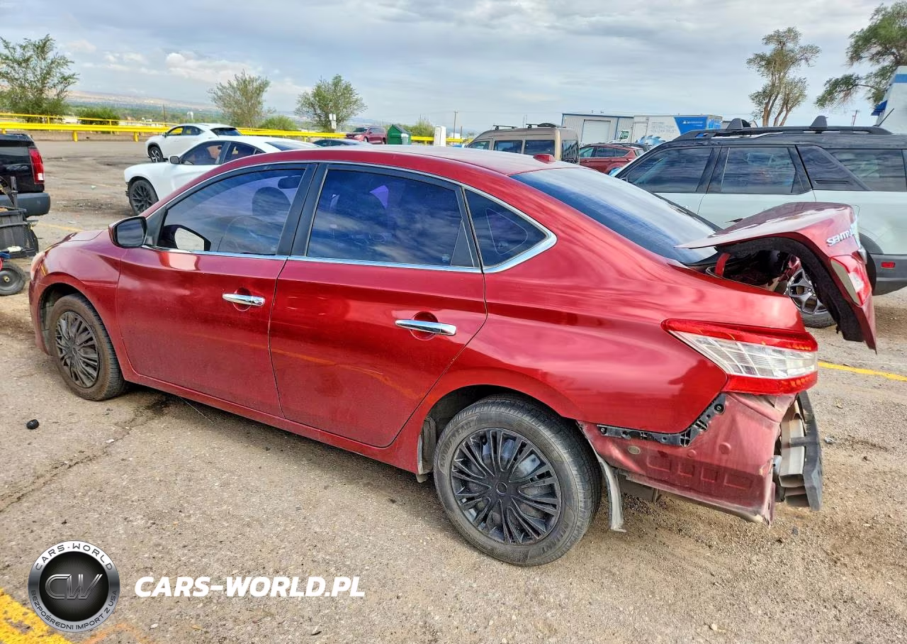 2015 Nissan Sentra Sv VIN:3N1AB7AP6FL658603 - 2