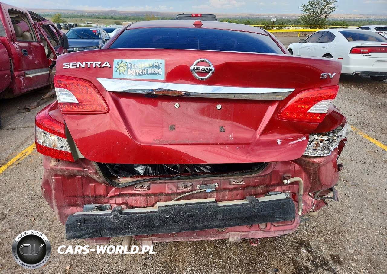 2015 Nissan Sentra Sv VIN:3N1AB7AP6FL658603 - 6