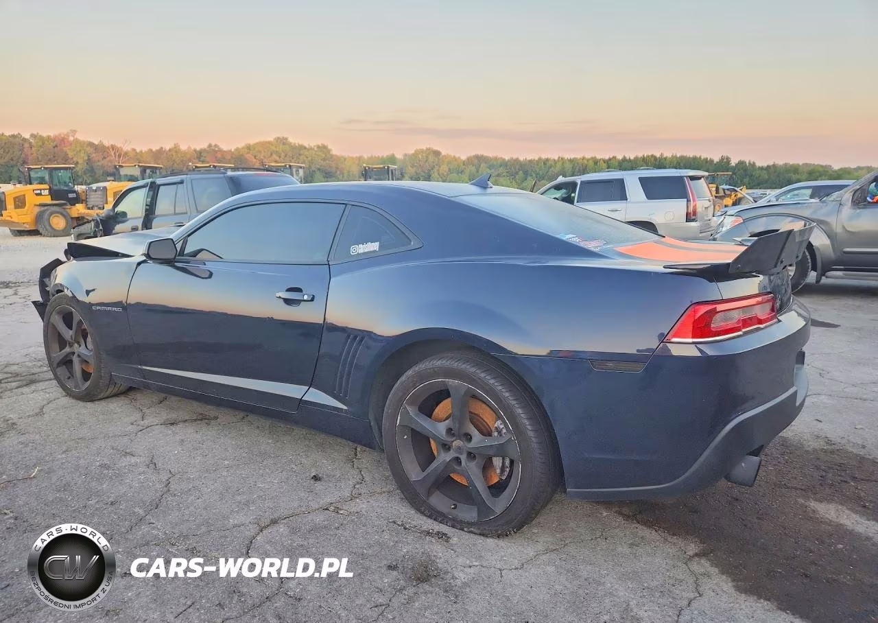2015 Chevrolet Camaro Ss VIN:2G1FH1EJ8F9152674 - 2