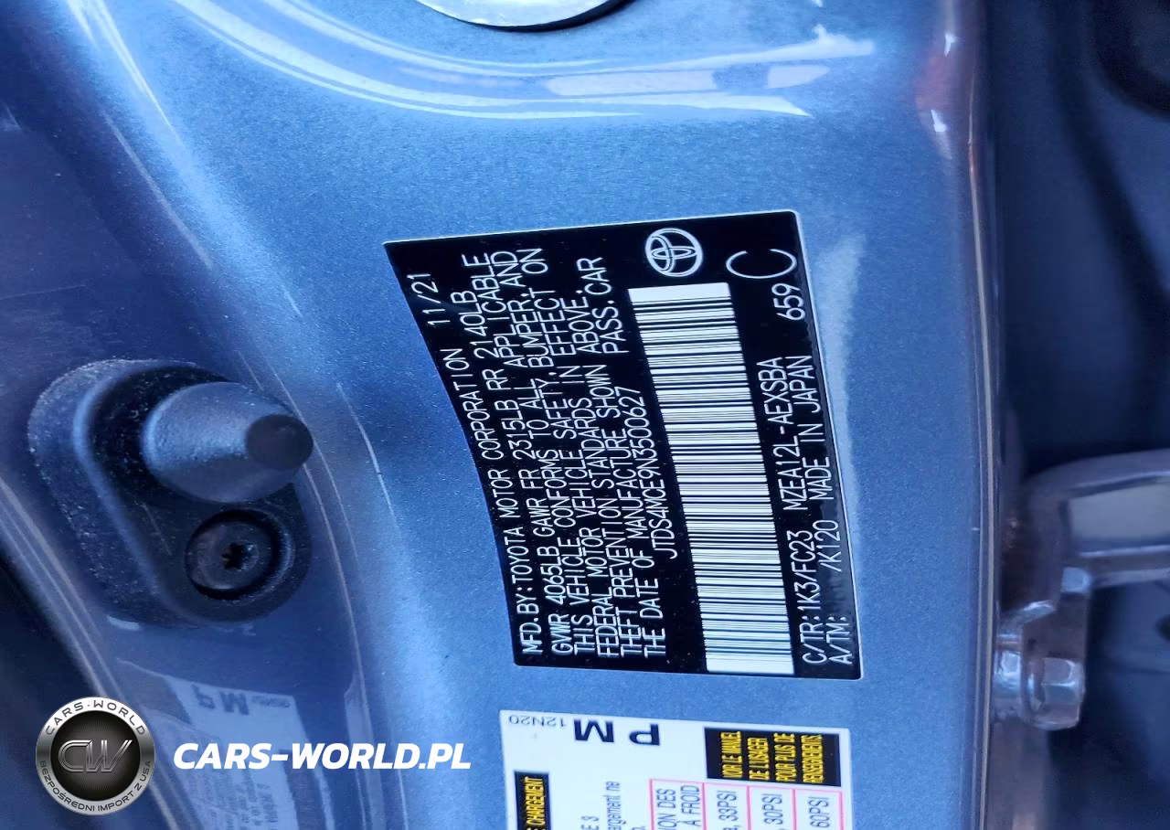 2022 Toyota Corolla Se VIN:JTDS4MCE9N3500627 - 12