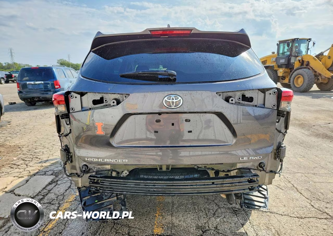 2021 Toyota Highlander Le VIN:5TDBZRBH6MS555477 - 6