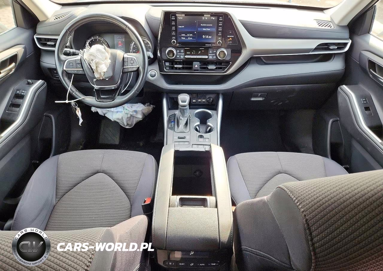 2021 Toyota Highlander Le VIN:5TDBZRBH6MS555477 - 8