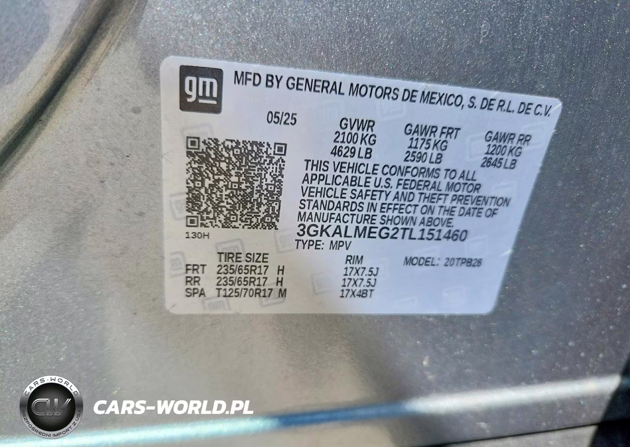 2026 GMC Terrain Elevation VIN:3GKALMEG2TL151460 - 12