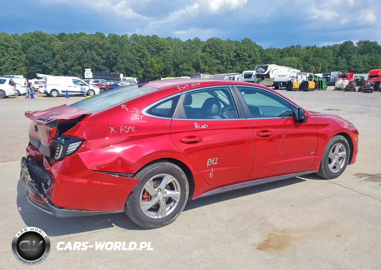 2021 Hyundai Sonata Se VIN:5NPEG4JA5MH123186 - 3