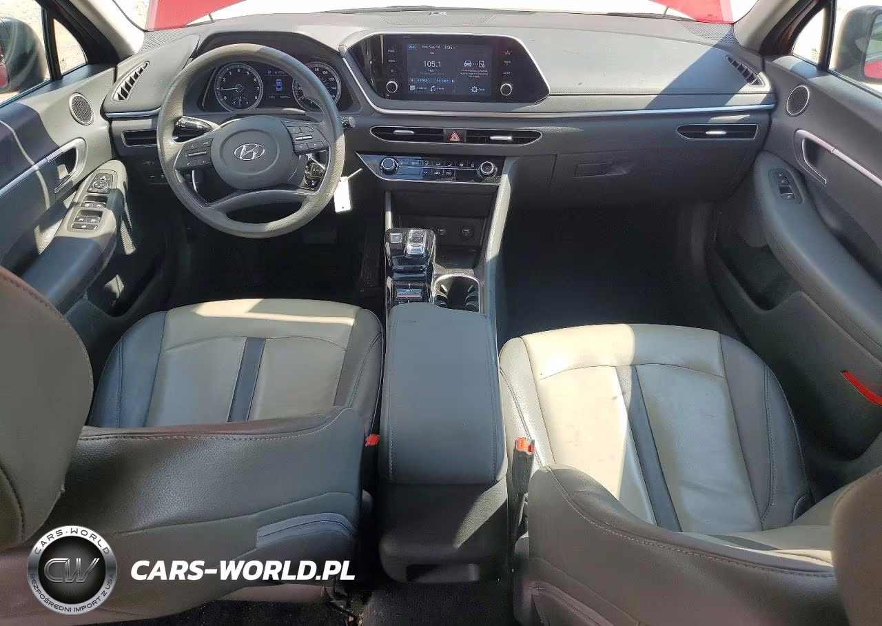2021 Hyundai Sonata Se VIN:5NPEG4JA5MH123186 - 8