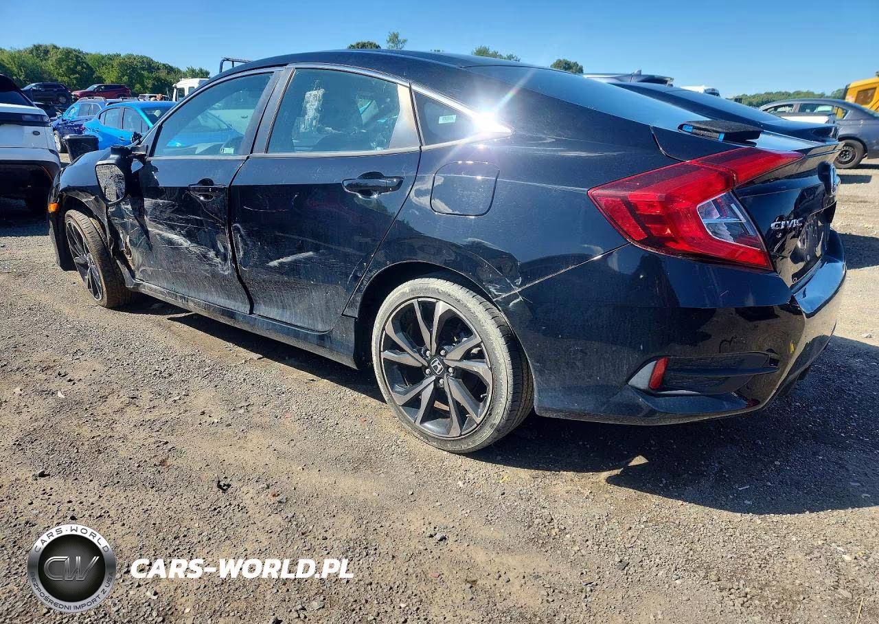 2021 Honda Civic Sport VIN:19XFC2F85ME202372 - 2