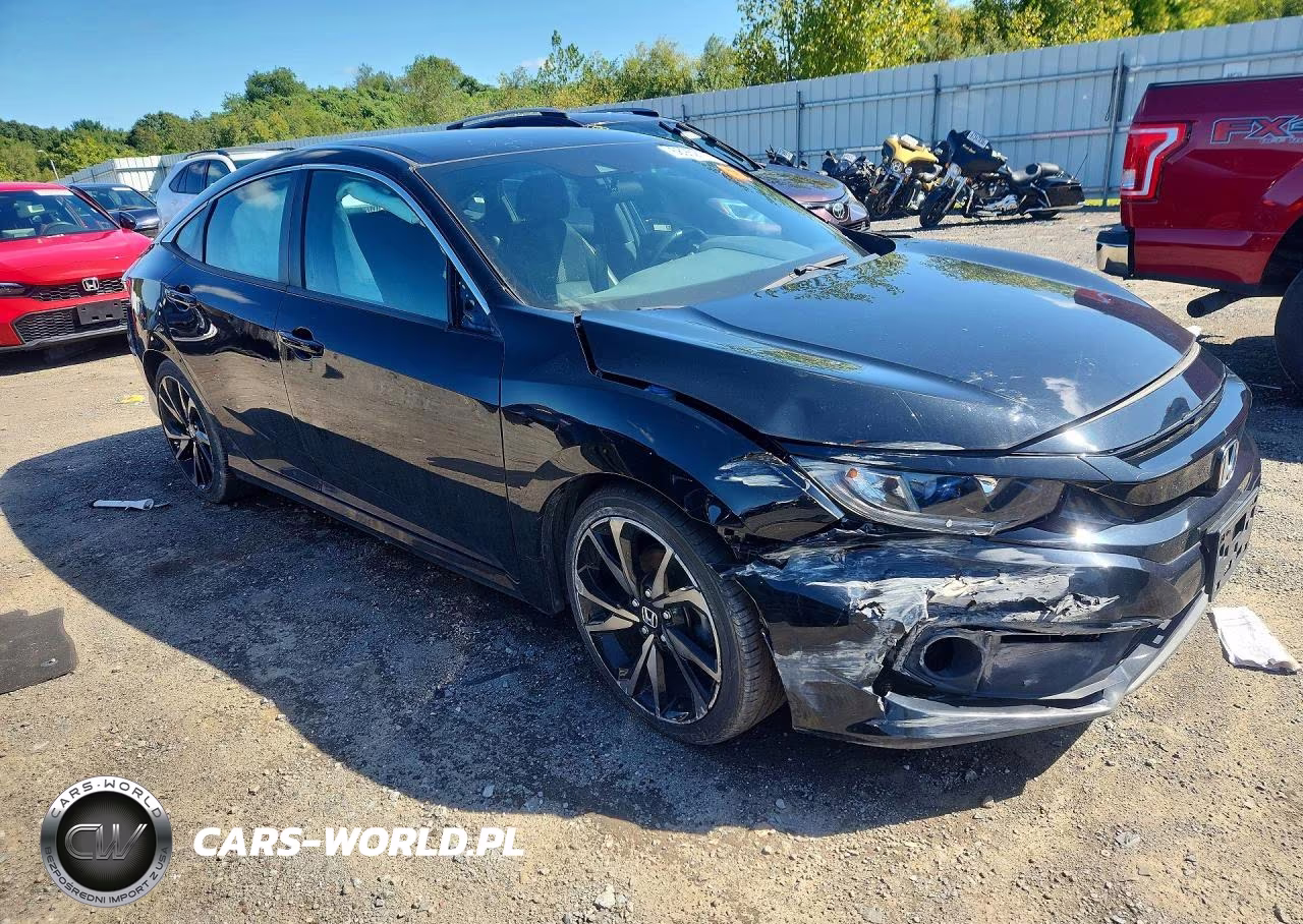 2021 Honda Civic Sport VIN:19XFC2F85ME202372 - 4