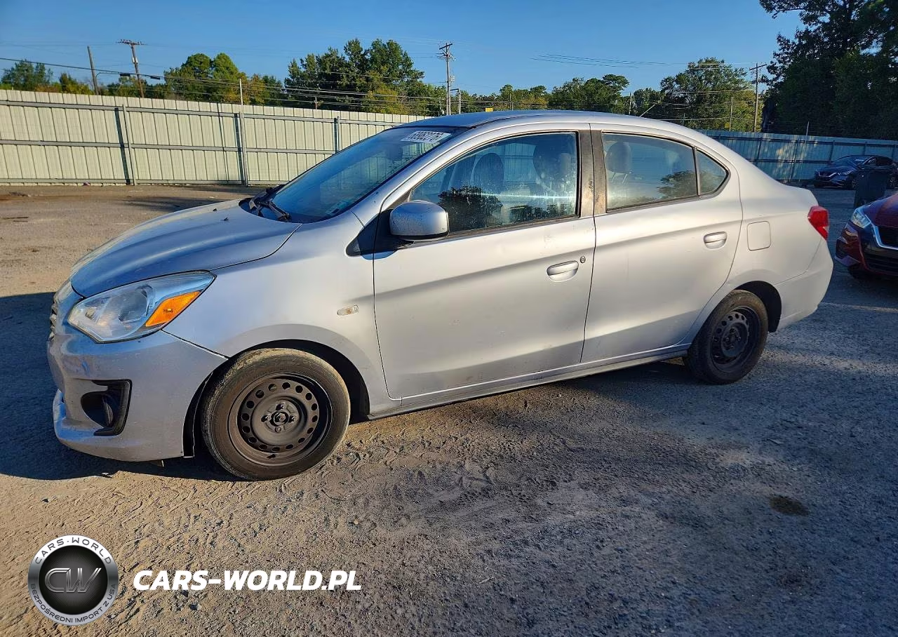 2019 Mitsubishi Mirage G4 Es VIN:ML32F3FJ3KHF12015 - 1