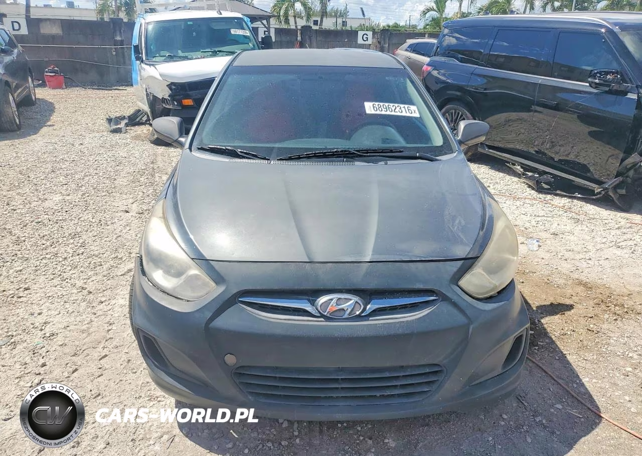 2012 Hyundai Accent Gls VIN:KMHCT4AE4CU213354 - 5
