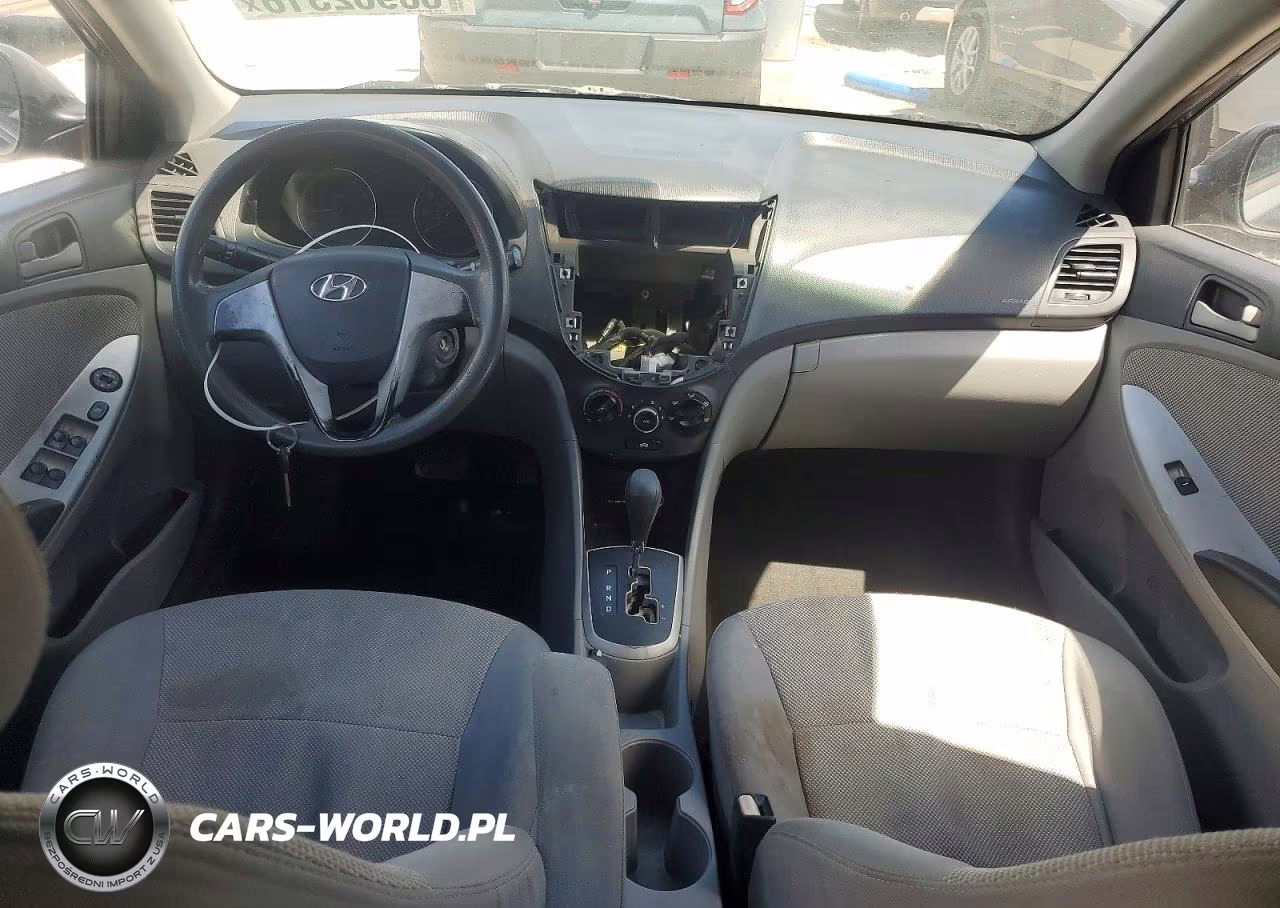 2012 Hyundai Accent Gls VIN:KMHCT4AE4CU213354 - 8