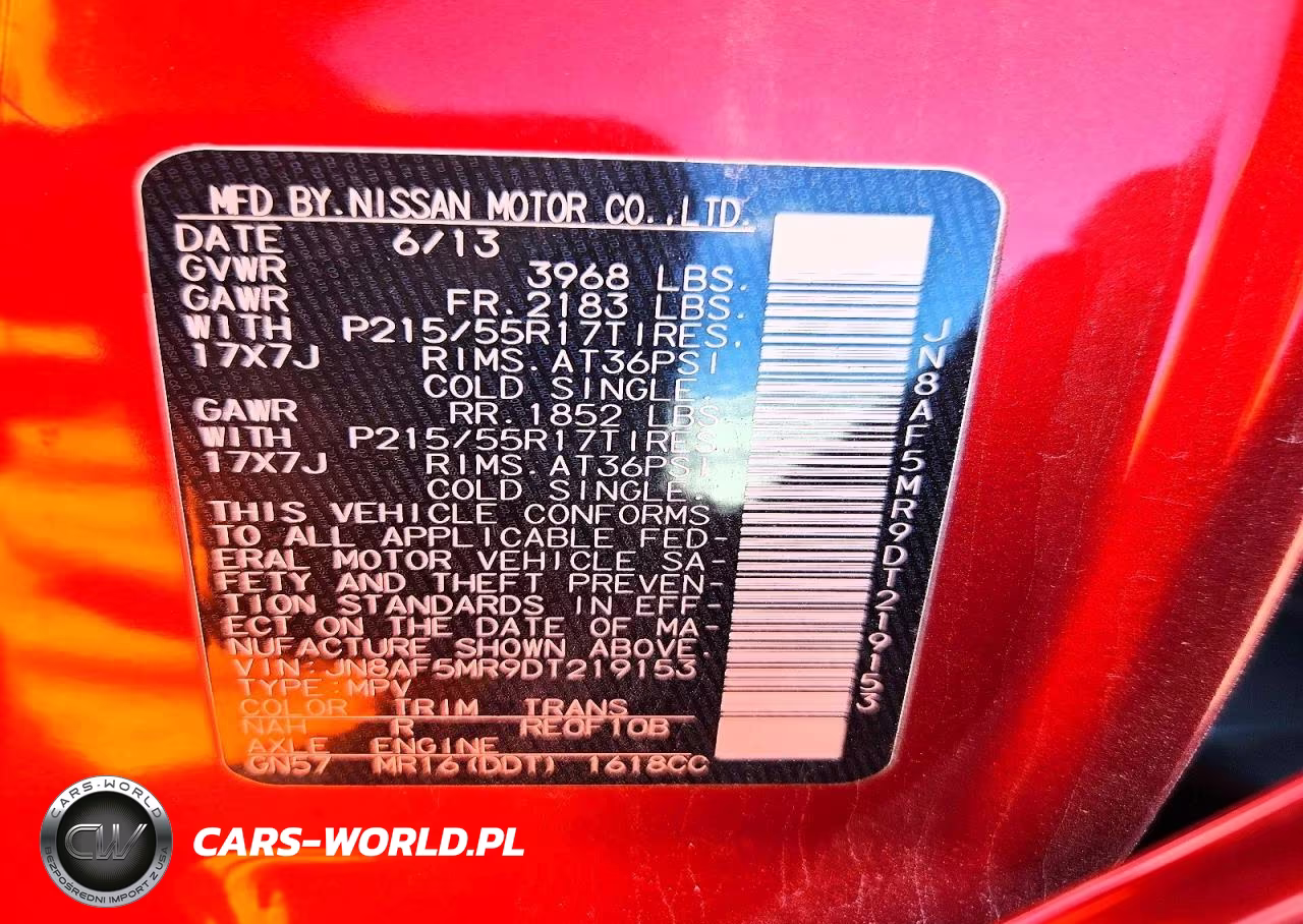 2013 Nissan Juke S VIN:JN8AF5MR9DT219153 - 13
