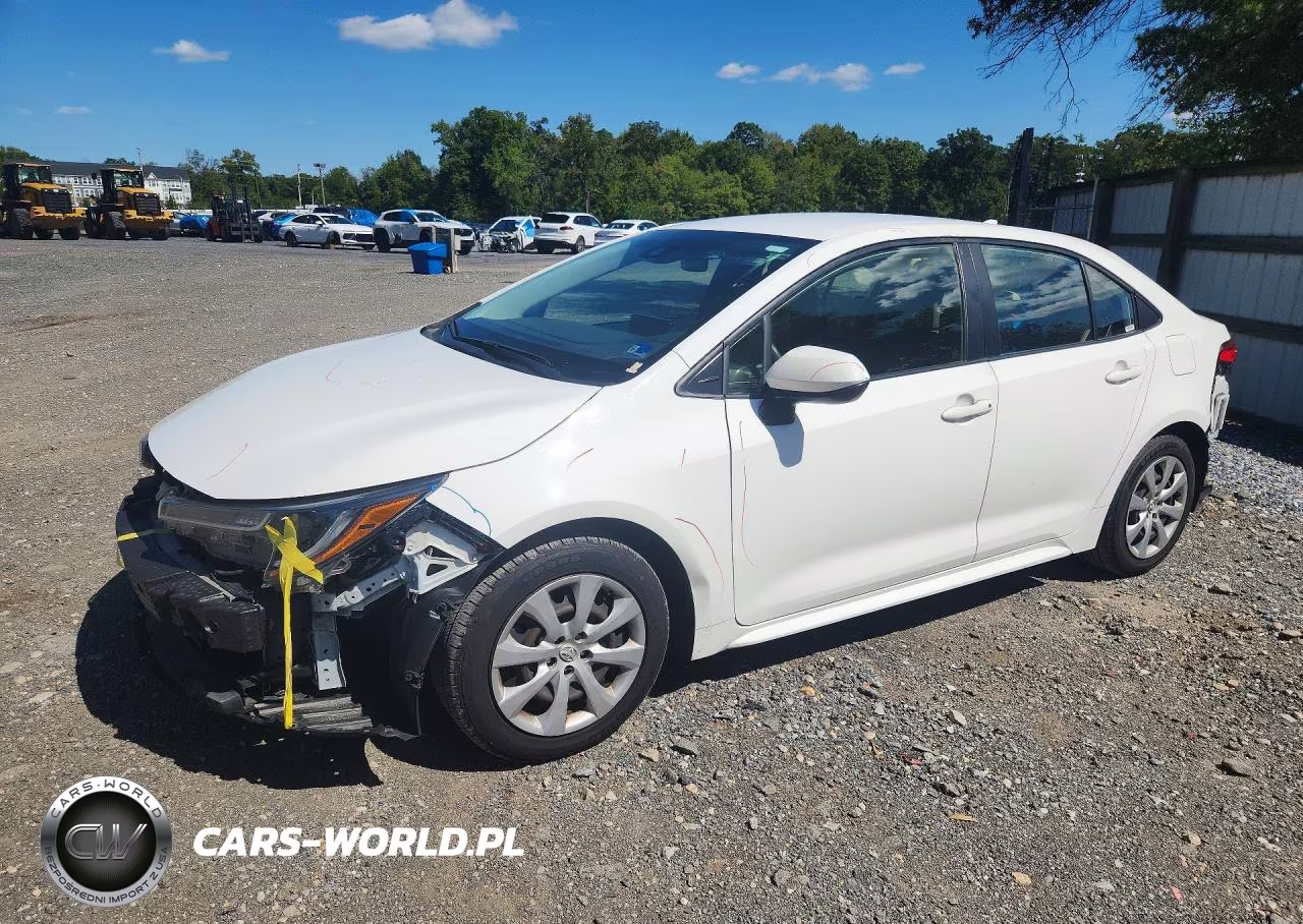 2022 Toyota Corolla Le VIN:JTDEPMAE6NJ191198 - 1