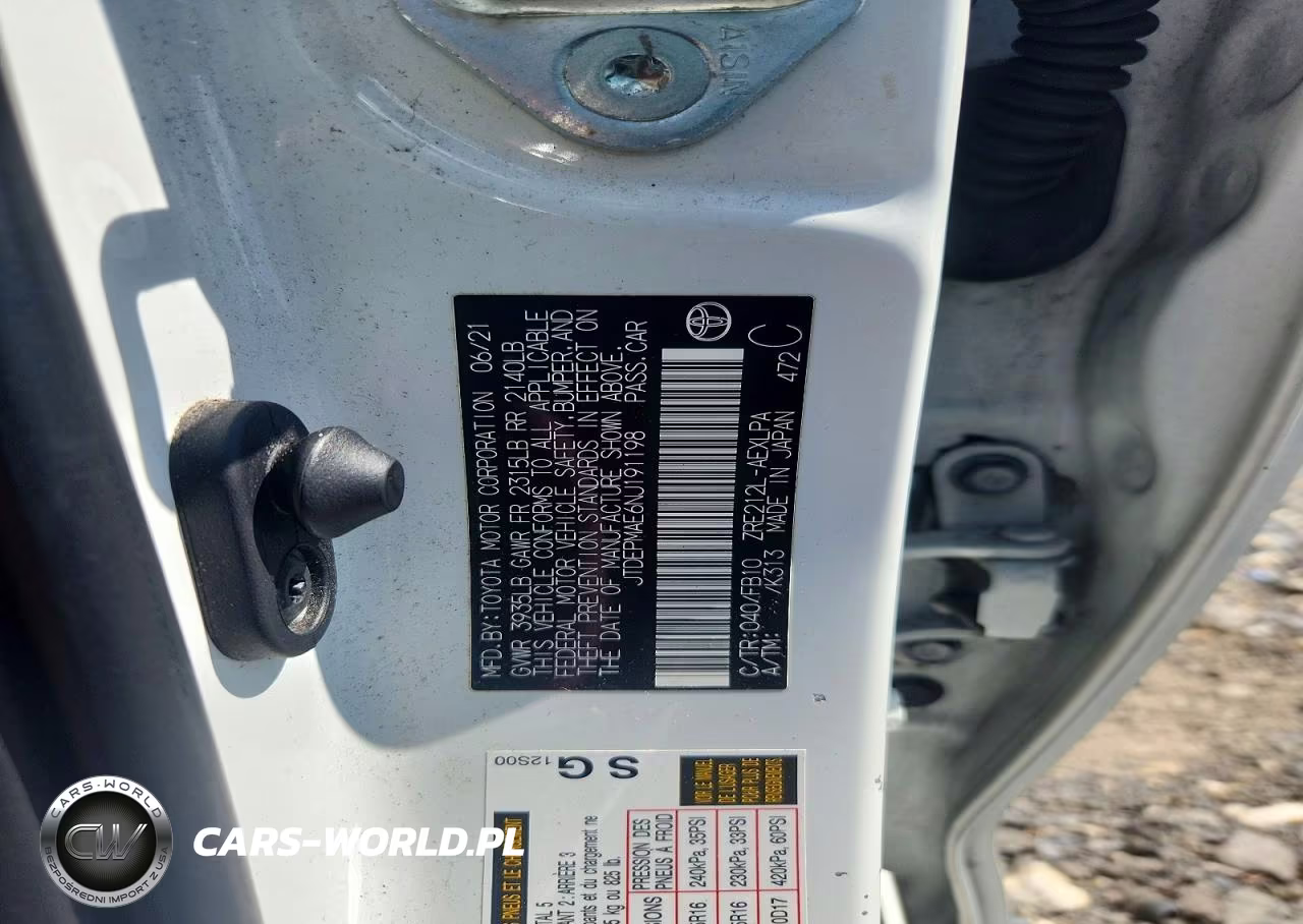 2022 Toyota Corolla Le VIN:JTDEPMAE6NJ191198 - 12
