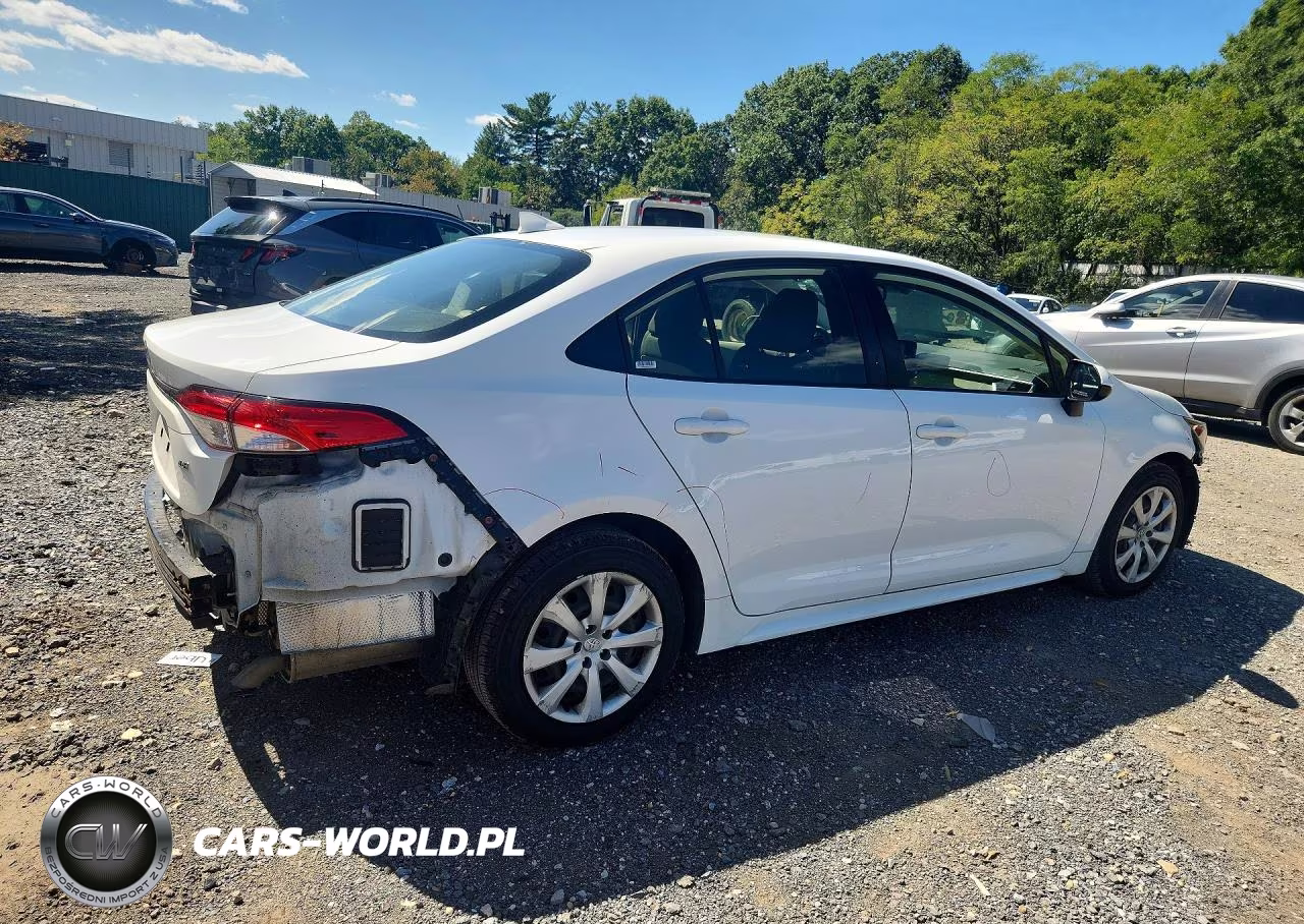 2022 Toyota Corolla Le VIN:JTDEPMAE6NJ191198 - 3