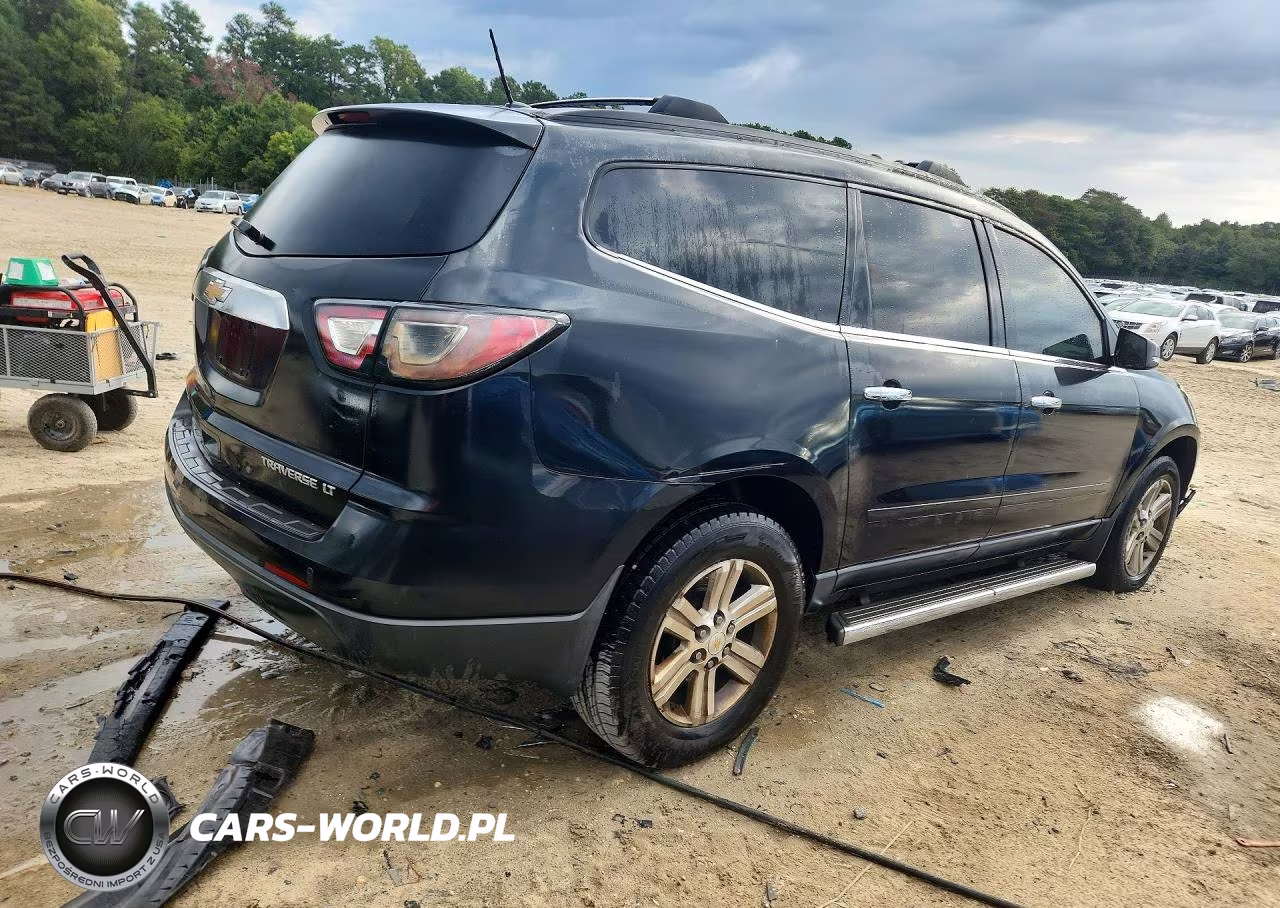 2013 Chevrolet Traverse Lt VIN:1GNKRGKD7DJ119341 - 3