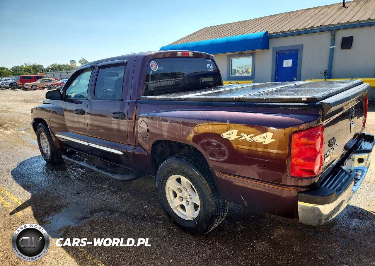 2005 Dodge Dakota Quad Laramie VIN:1D7HW58N05S112538 - 2