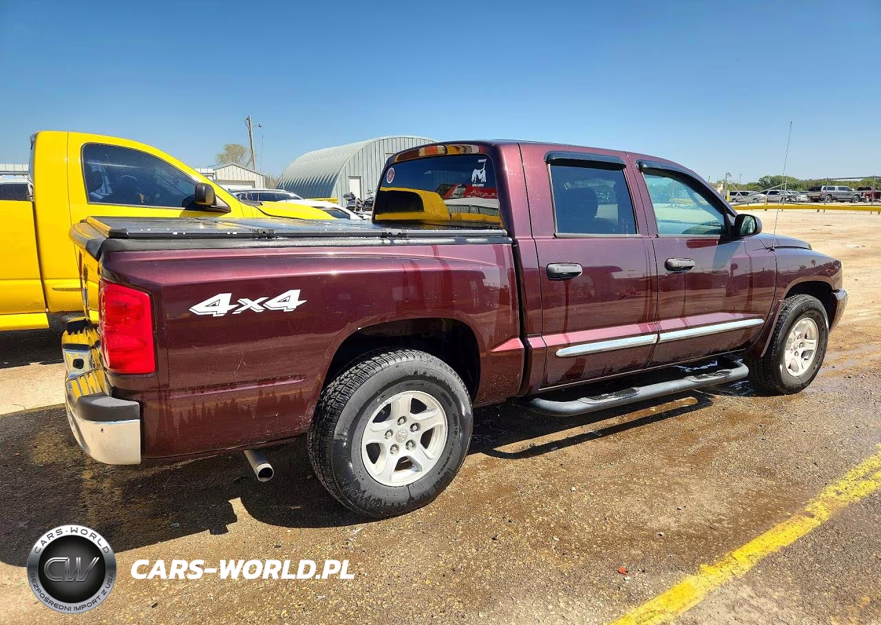 2005 Dodge Dakota Quad Laramie VIN:1D7HW58N05S112538 - 3