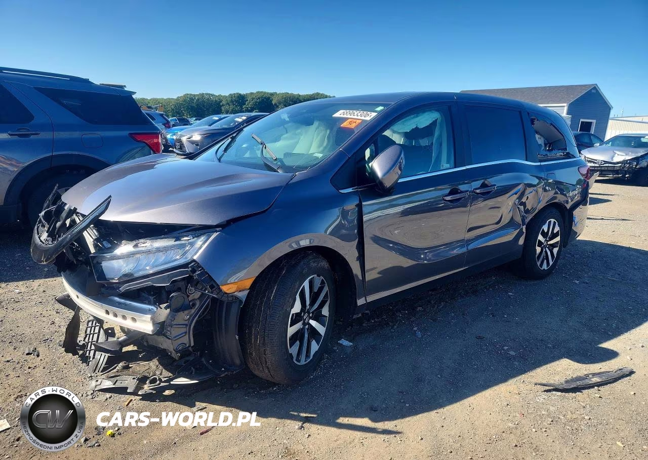 2025 Honda Odyssey Exl VIN:5FNRL6H69SB082275 - 1