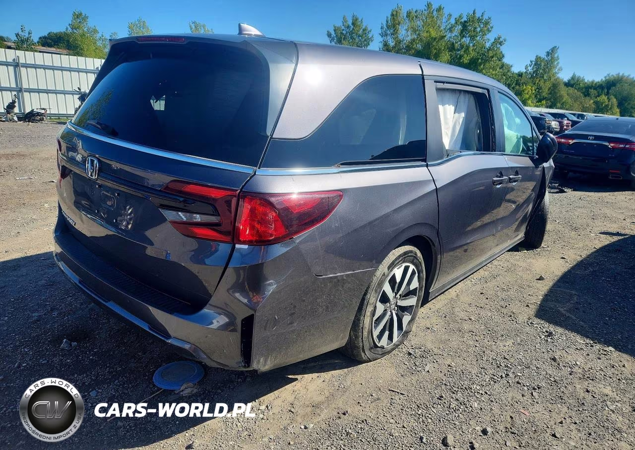 2025 Honda Odyssey Exl VIN:5FNRL6H69SB082275 - 3