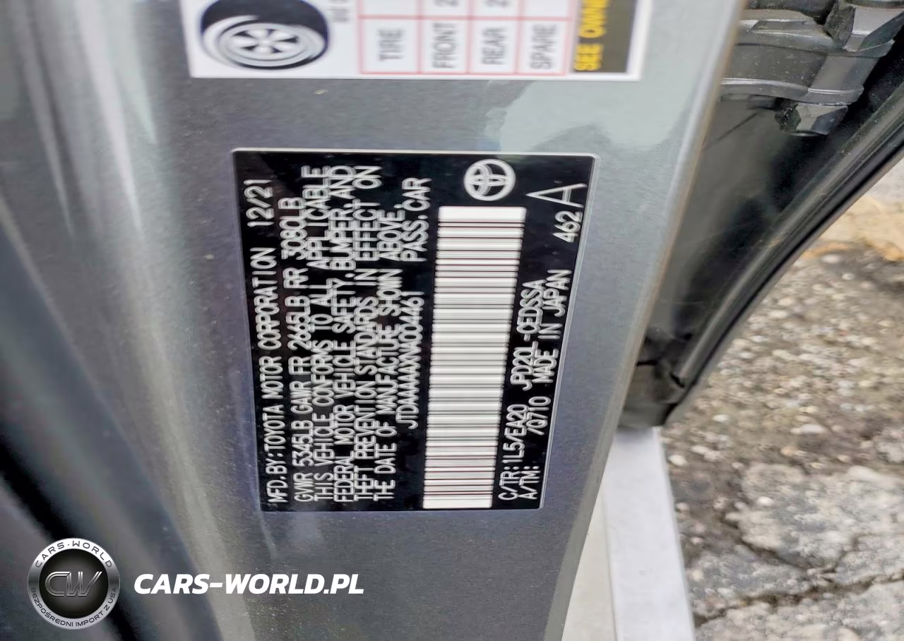 2022 Toyota Mirai Xle VIN:JTDAAAAAXNA004461 - 12