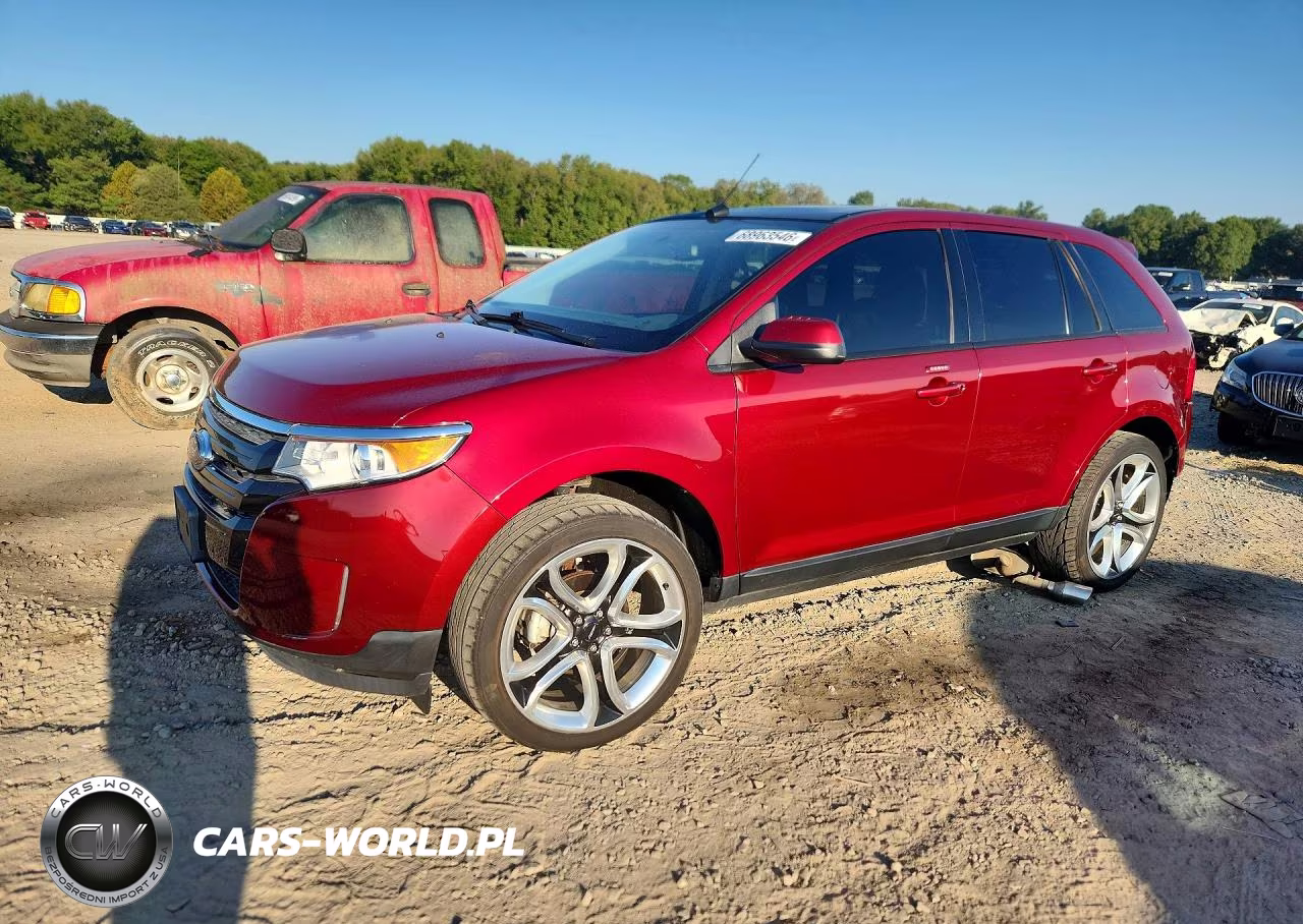 2014 Ford Edge Sel VIN:2FMDK3JC0EBB11008 - 1