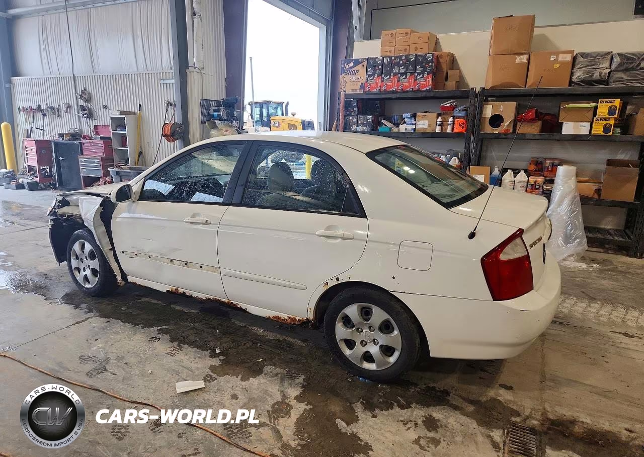 2006 Kia Spectra Ex VIN:KNAFE121465348657 - 2