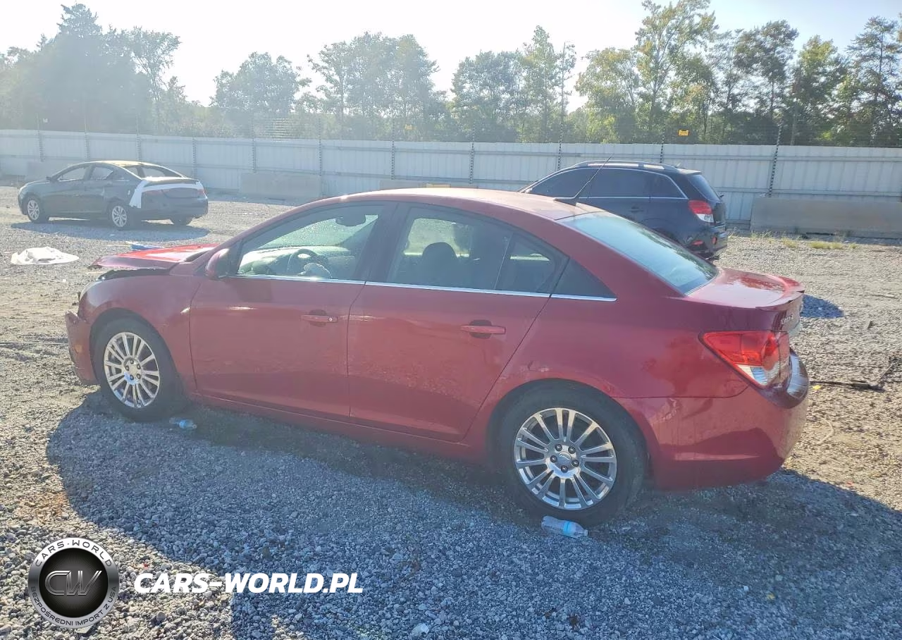 2012 Chevrolet Cruze Eco VIN:1G1PJ5SC7C7218943 - 2