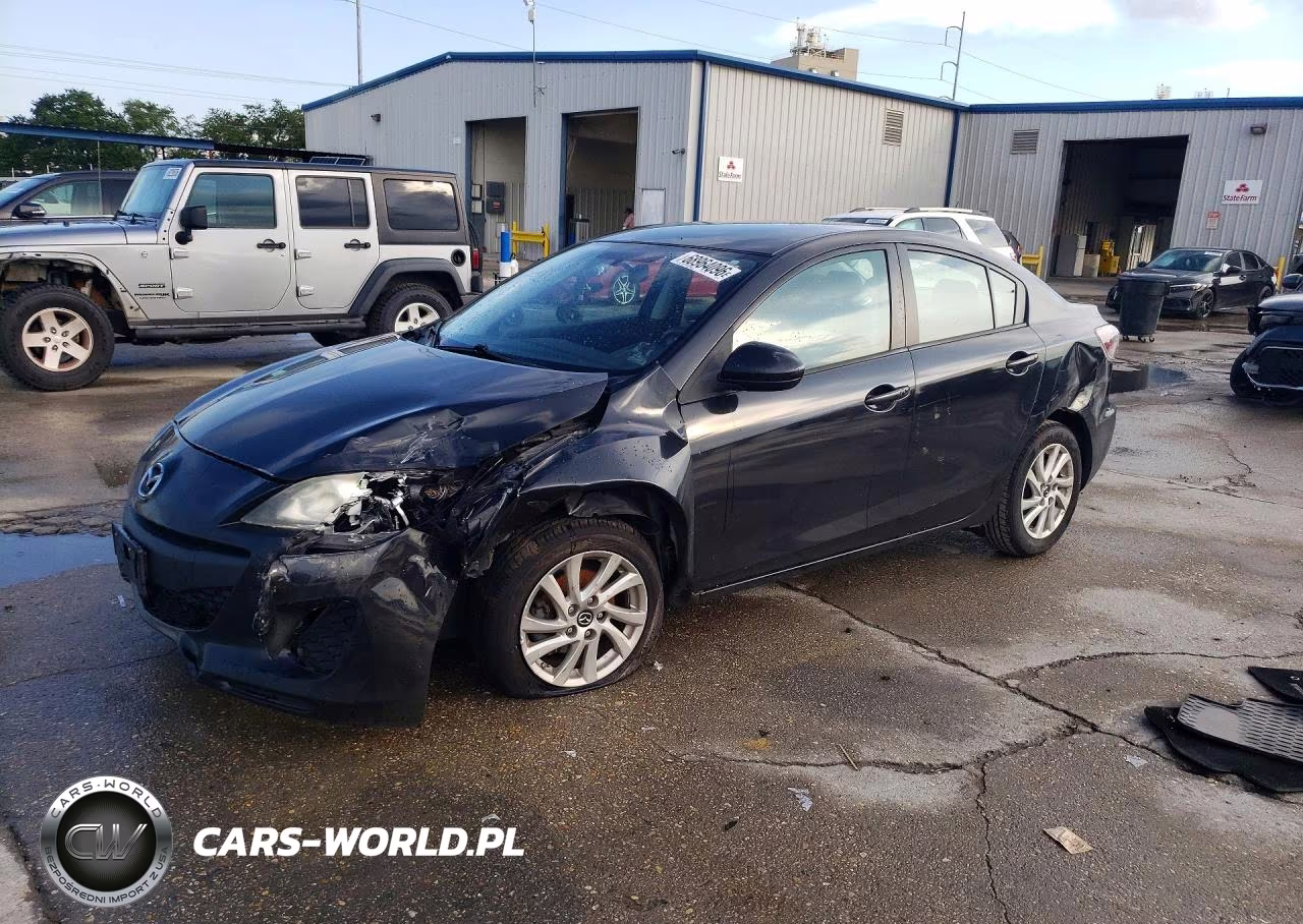 2013 Mazda 3 I VIN:JM1BL1V72D1718483 - 1