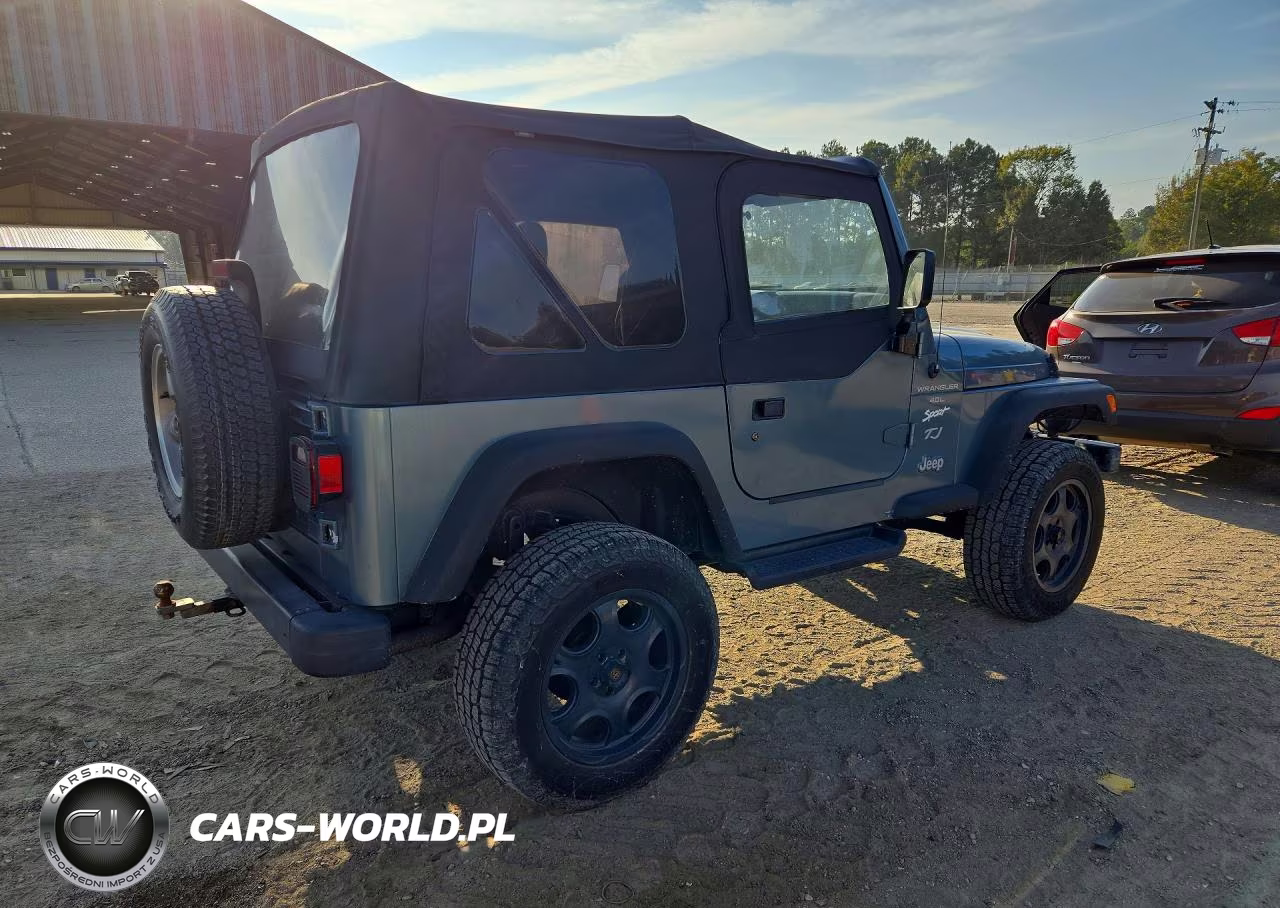1998 Jeep Wrangler - Tj Sport VIN:1J4FY19S3WP760561 - 3