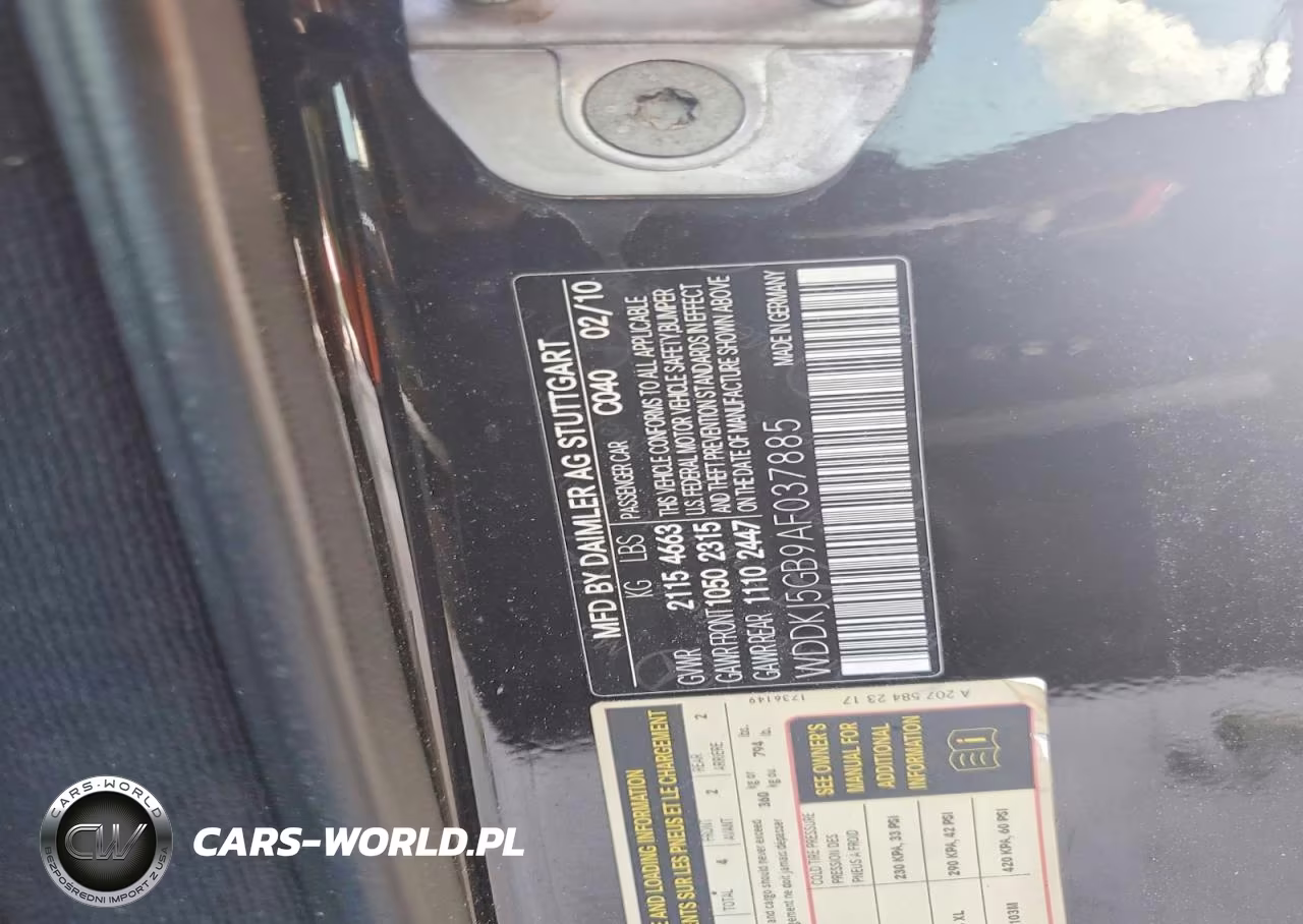 2010 Mercedes-Benz E 350 VIN:WDDKJ5GB9AF037885 - 12