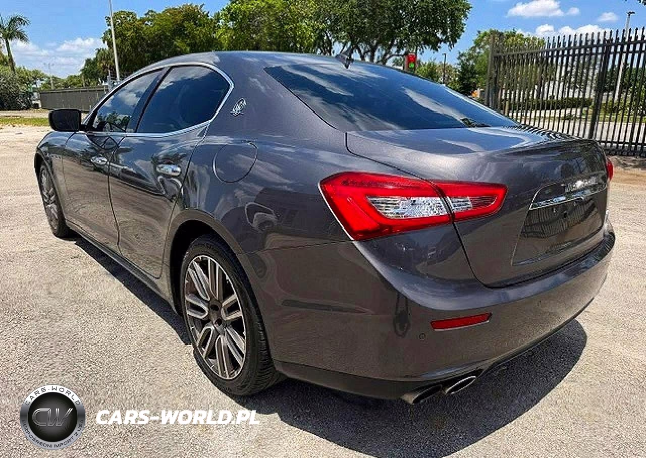 2015 Maserati Ghibli VIN:ZAM57XSA9F1134858 - 2